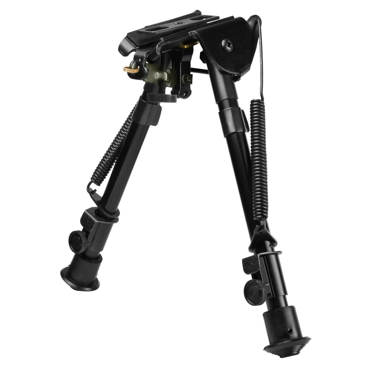 NcStar Ncstar ABPGF Harris Style Full Size Bi-Pod 7.0" - 11.0" Tension Legs W/ 3 Adapters 