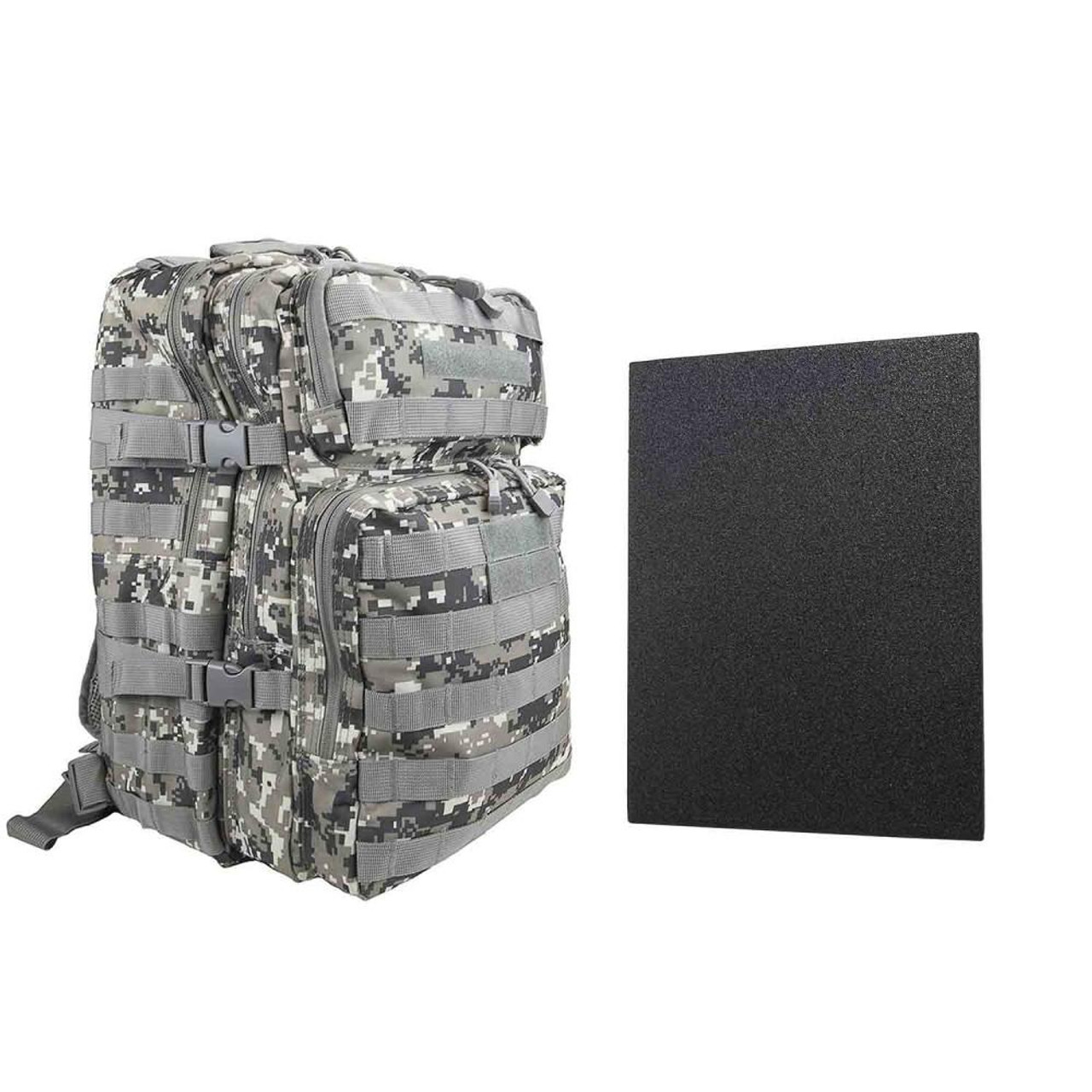 NcStar NcSTAR BUFLCBAD2974-A Assault Backpack With 11"X14" Level Iiia Hard Ballistic Plate 