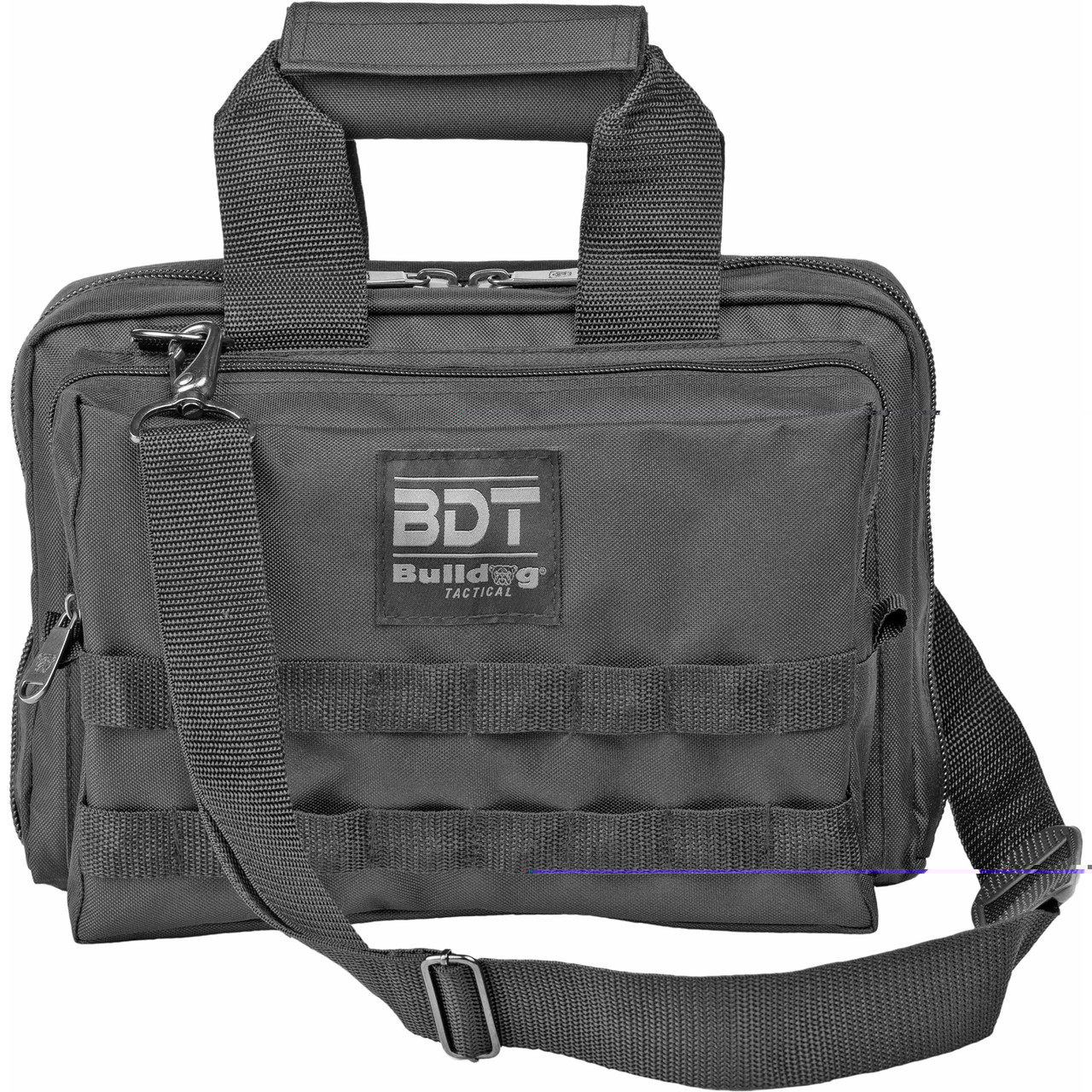 Bulldog Cases BDT917B Dlx 2 Pistol Range Bag Blk