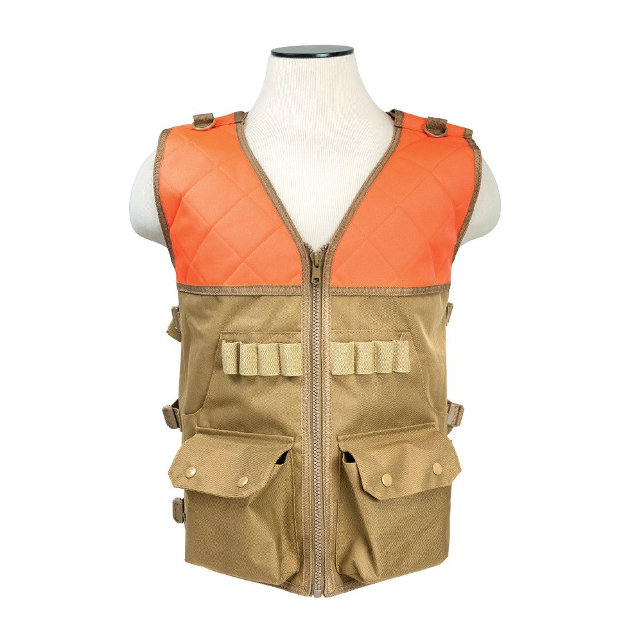 NcSTAR CHV2942TO Hunting Vest/Blaze Orange And Tan