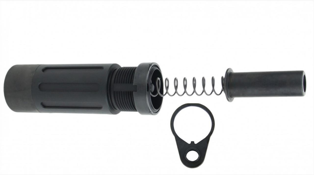 TacFire Tacfire MAR139-C 3.5" Short Pistol Buffer Tube System QD End Plate 