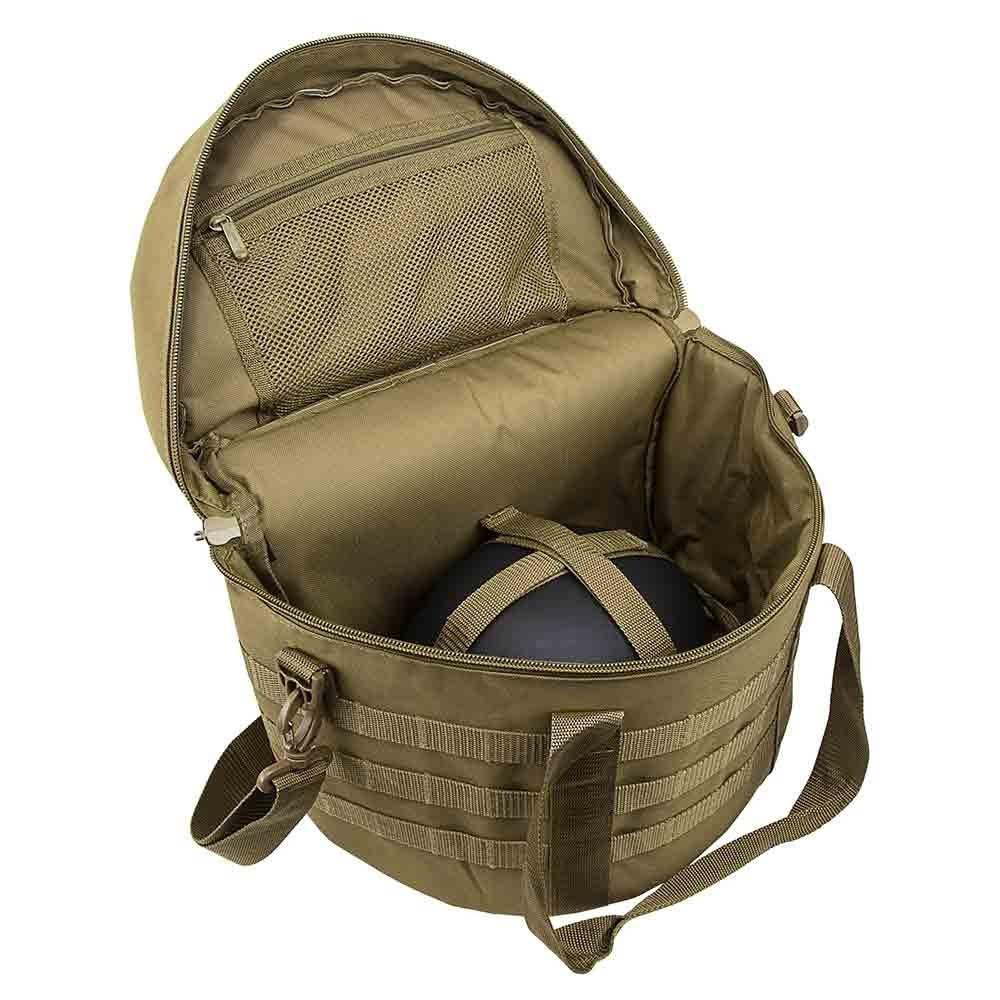 NcStar Vism By Ncstar CLHELBAG2981T Riot/Tactical Helmet Bag - Tan