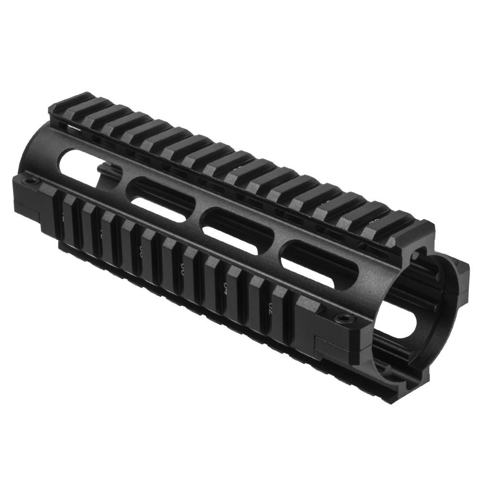 NcSTAR MAR4S 6.5" Length Aluminum Quad Rail Handguard