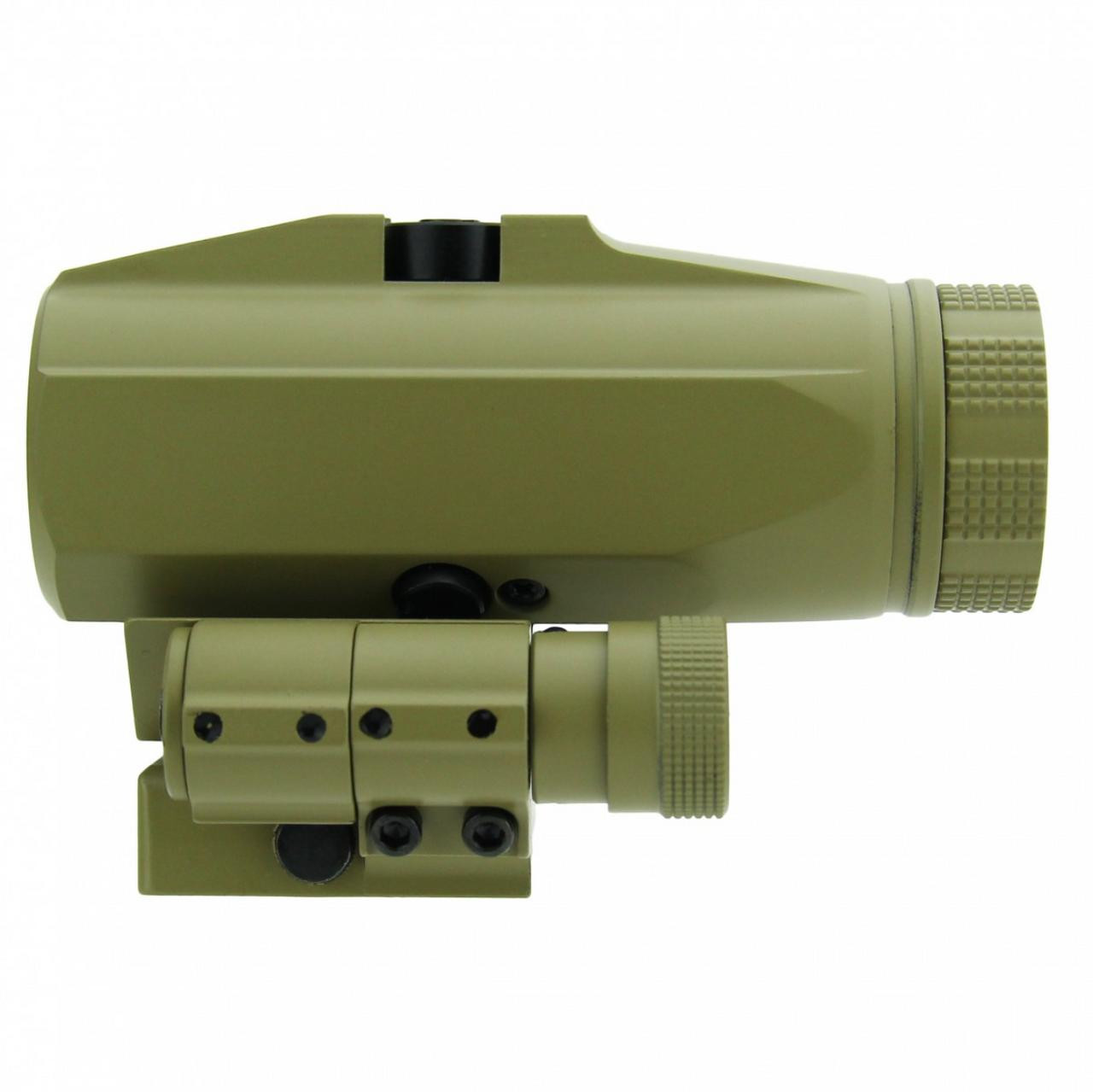 TacFire Tacfire 1x30mm Red/Green Dot Sight with Flip-to-Side Red Dot 3X Magnifier Combo 