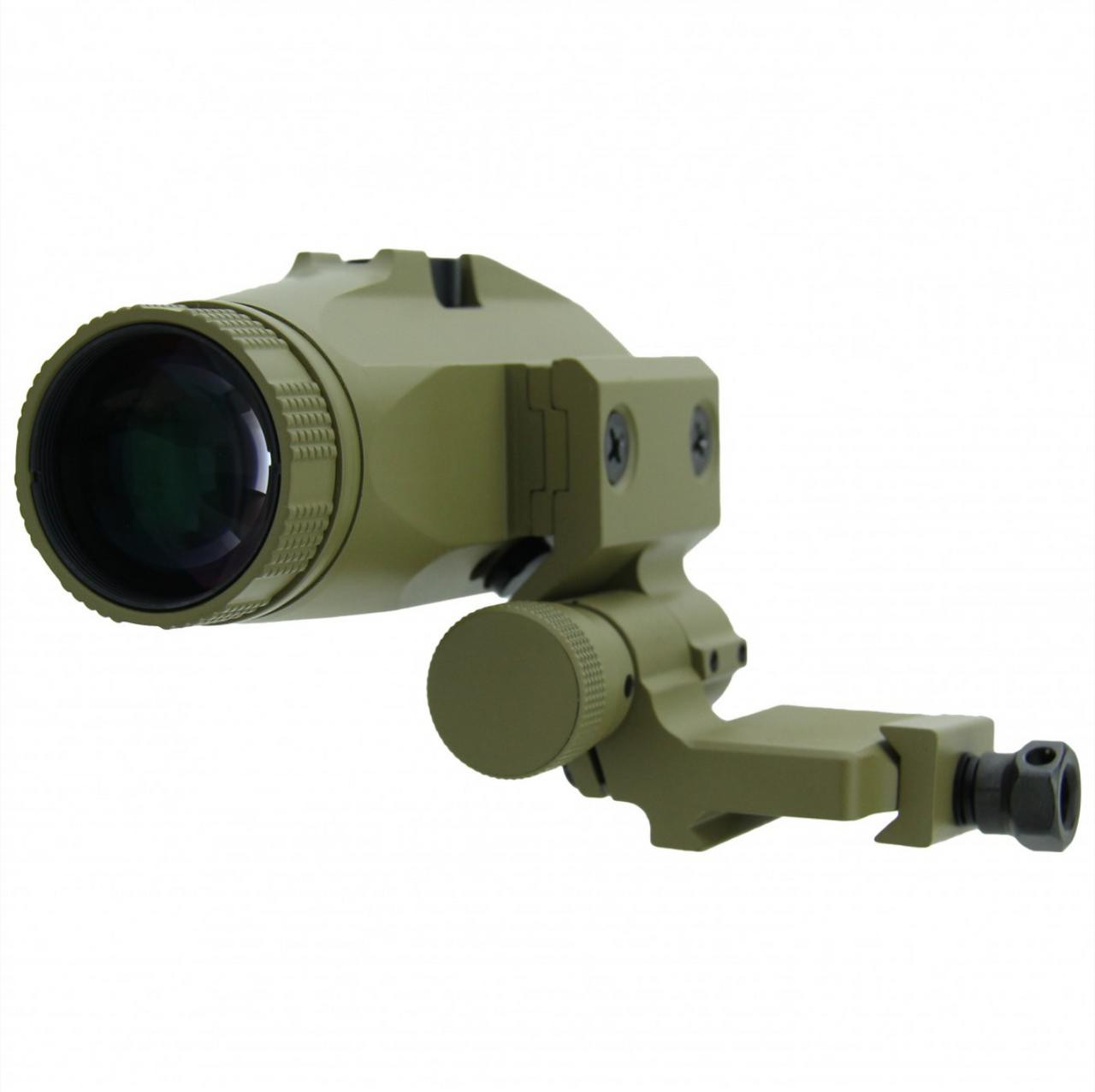 TacFire Tacfire 1x30mm Red/Green Dot Sight with Flip-to-Side Red Dot 3X Magnifier Combo 