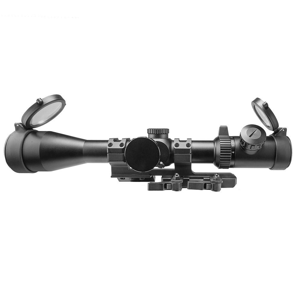 NcStar NcSTAR Vism SEEFP41644GSPR-A STR Series 4-16X44 Full Size Scope With Mount Combo 
