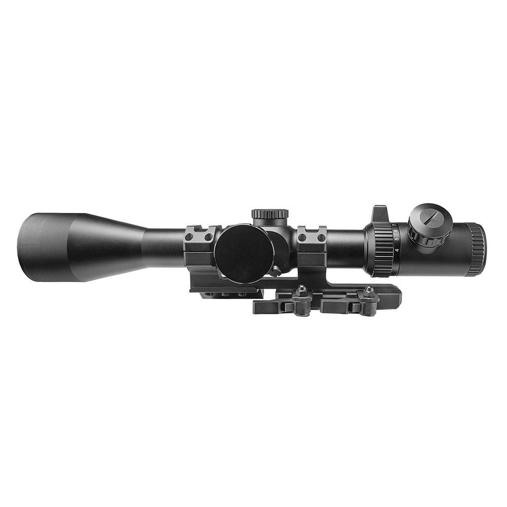 NcStar NcSTAR Vism SEEFP41644GSPR-A STR Series 4-16X44 Full Size Scope With Mount Combo 