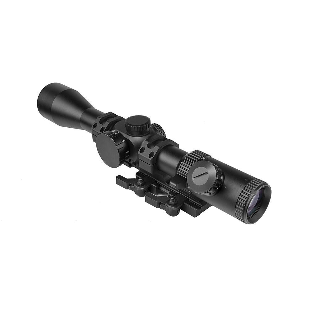 NcStar NcSTAR Vism SEEFP41644GSPR-A STR Series 4-16X44 Full Size Scope With Mount Combo 