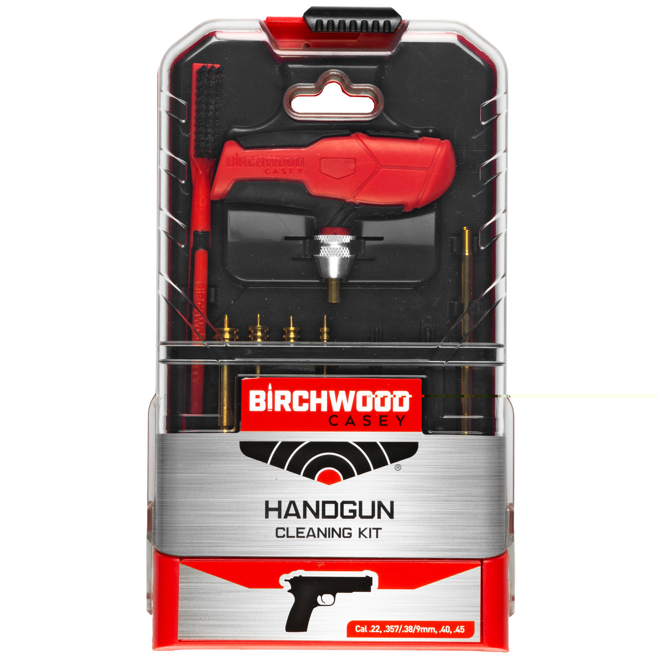 Birchwood Casey BC-HNDGCLN-KIT Handgun Cleaning Kit 16 Piece