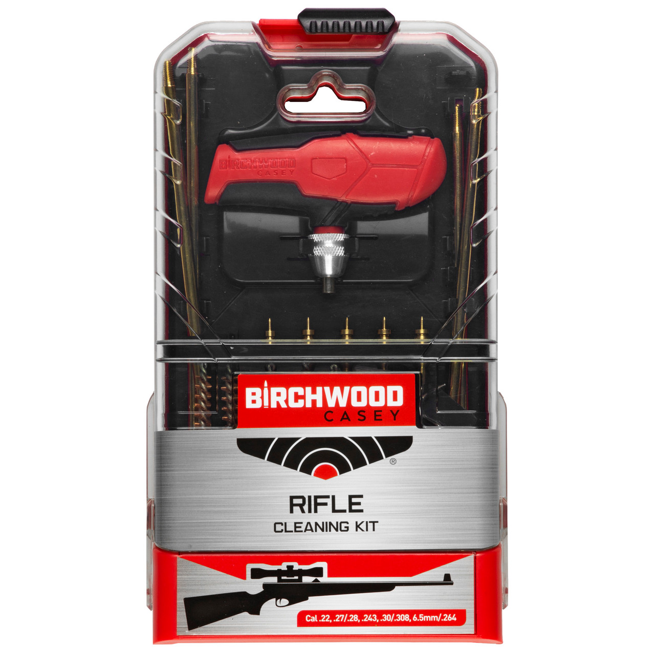Birchwood Casey BC-RIFCLN-KIT Rifle Cleaning Kit 21 Piece