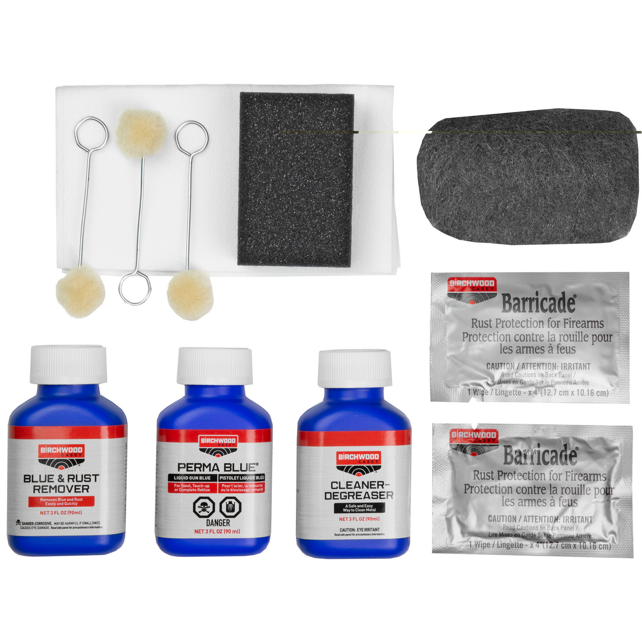 Birchwood Casey BC-13801 Perma Blue Liquid Gun Blue Kit