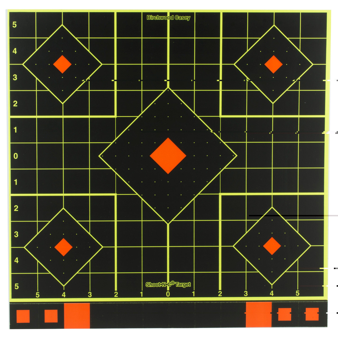 Birchwood Casey BC-34207 Sht-n-c 12" Sight-in Trgt 5pk