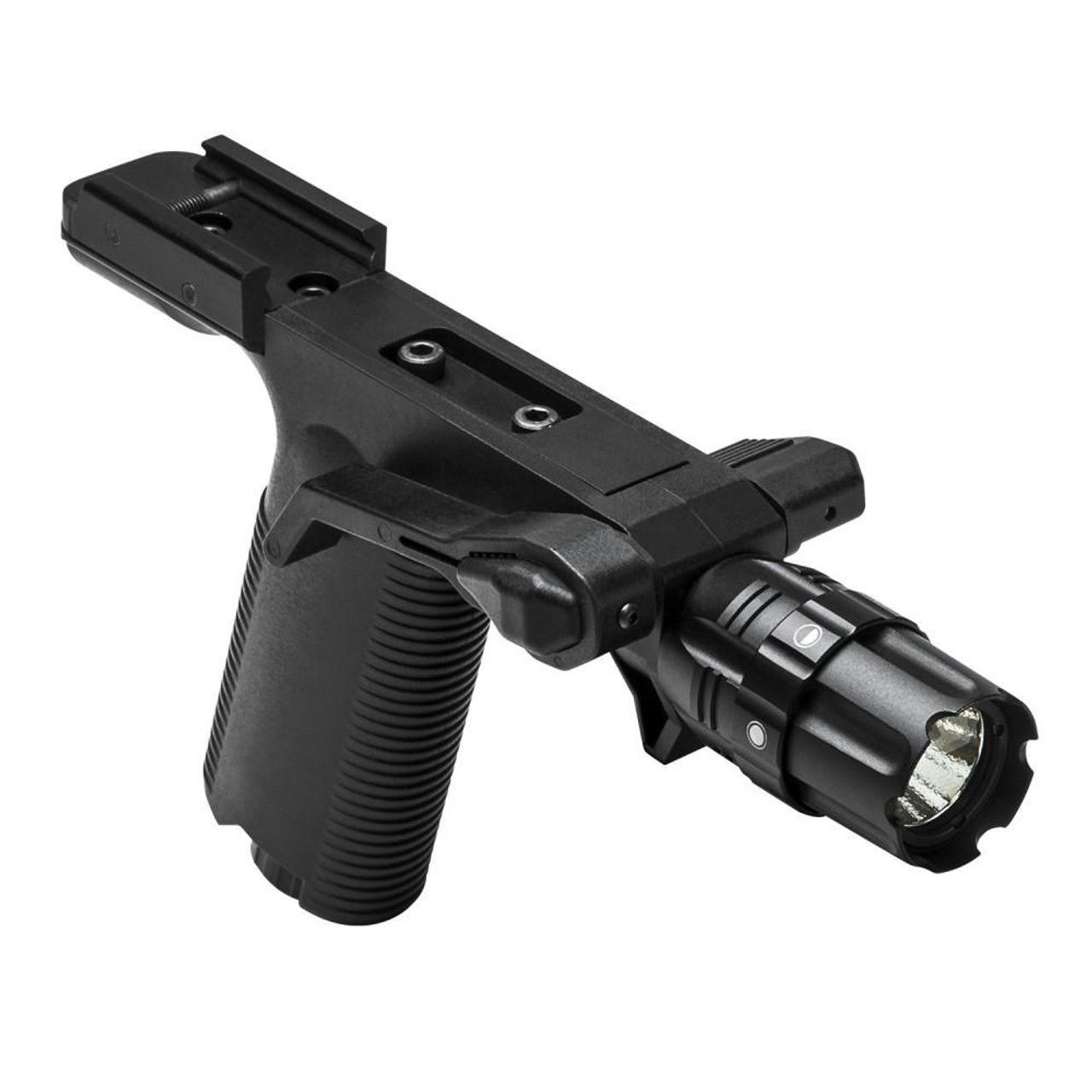 NcStar NcSTAR VAARVGFLPR Vertical Grip Flashlight With Strobe - Picatinny 