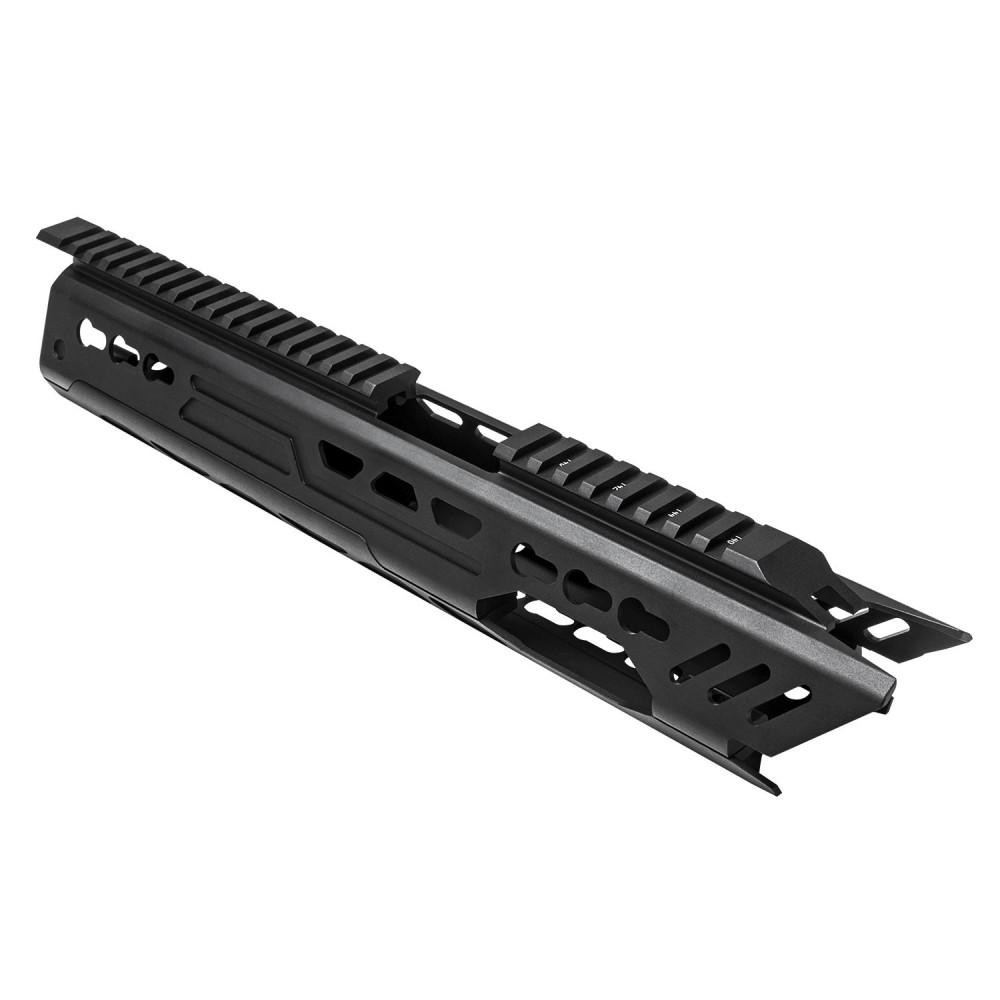 NcStar NcSTAR VKARB1 BlastAR AR15 Stock Kit with Handguard, Carry Handle, Magwell and Featureless Grip, black tactical gun accessory.