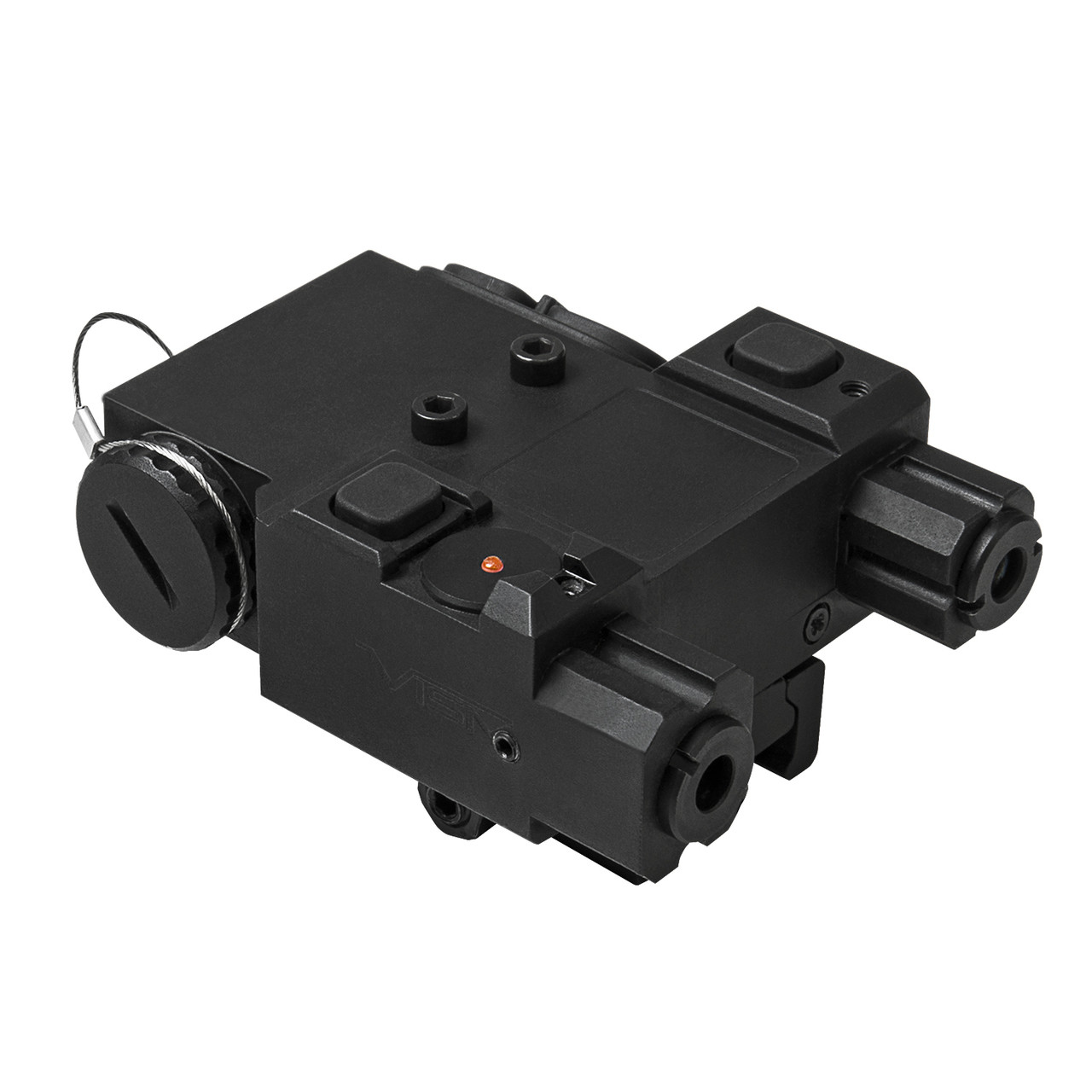 NcSTAR VLGIRQRB Designator Box With Green & Infrared Lasers/ Quick Release Mount & Remote Pressure Switch