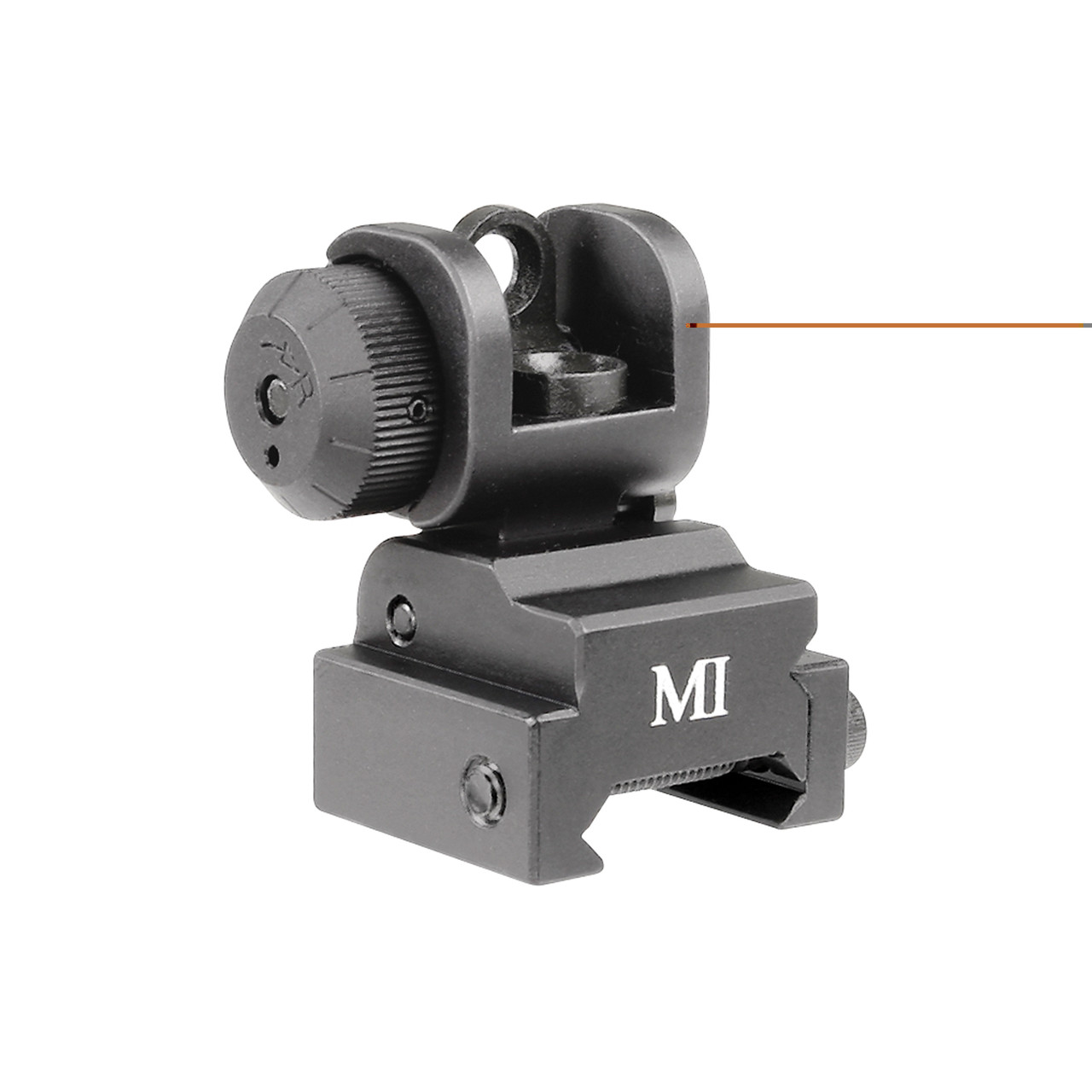 Midwest Industries MCTAR-ERS Rear Flip Up Sight Ar Series