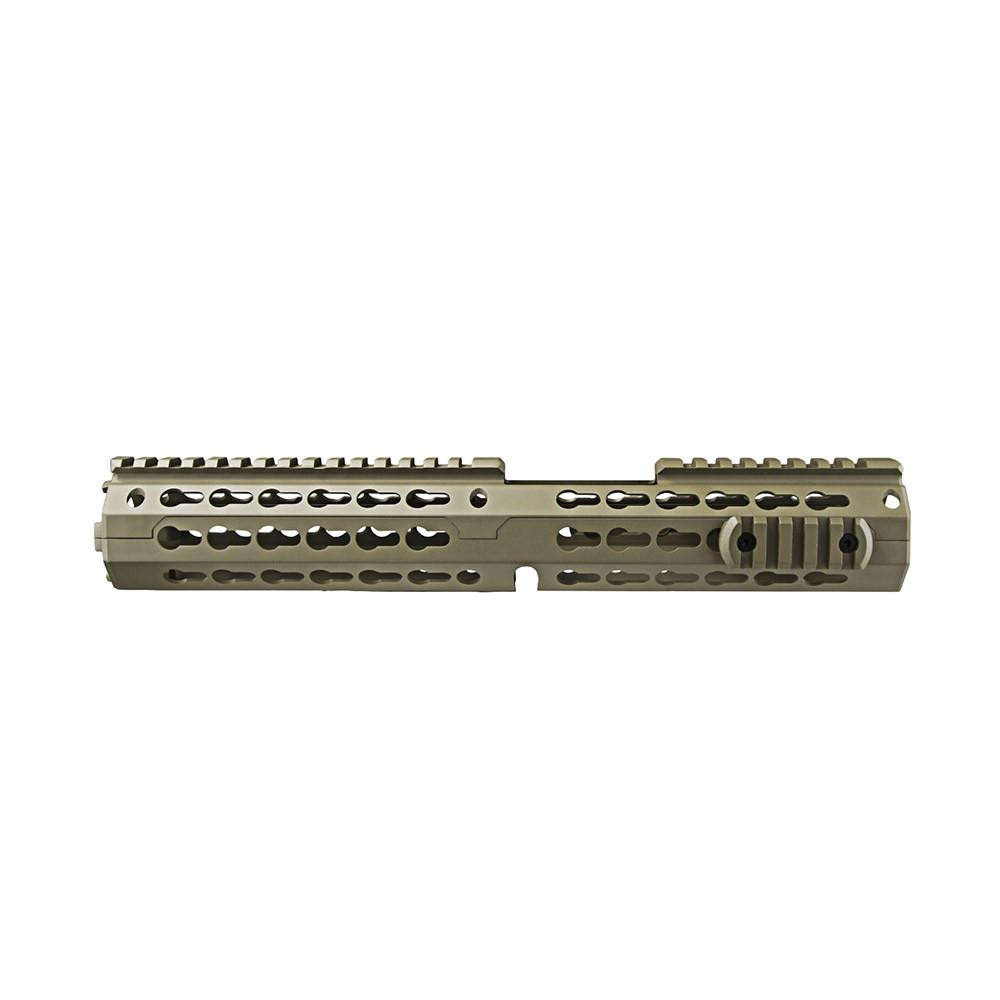 NcStar NcSTAR VMARKMCET 223/556  Keymod Handguard/ Two Piece/ Drop In Fit/  Extended Length/ 13.5"L Tan