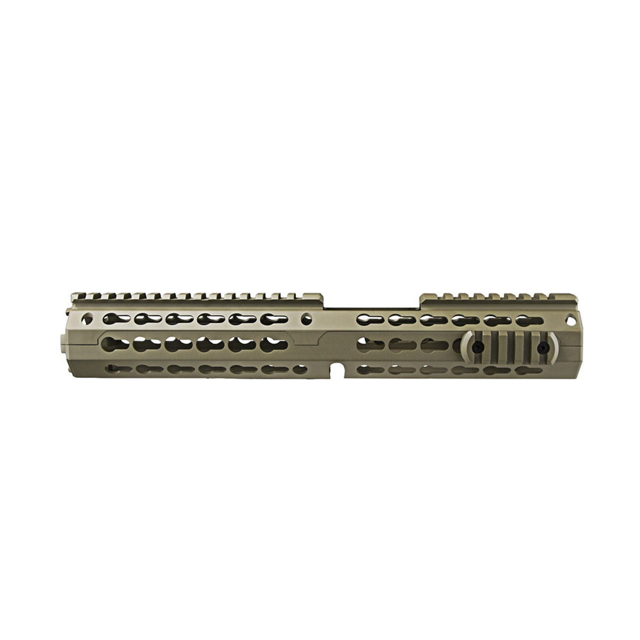 NcSTAR VMARKMCET 223/556  Keymod Handguard/ Two Piece/ Drop In Fit/  Extended Length/ 13.5"L Tan