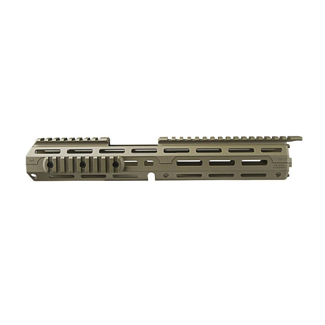NcStar NcSTAR VMARMLCET 223/556  M-Lok Handguard/ Two Piece/ Drop In Fit/ Extended Length/ 13.5"L Tan 