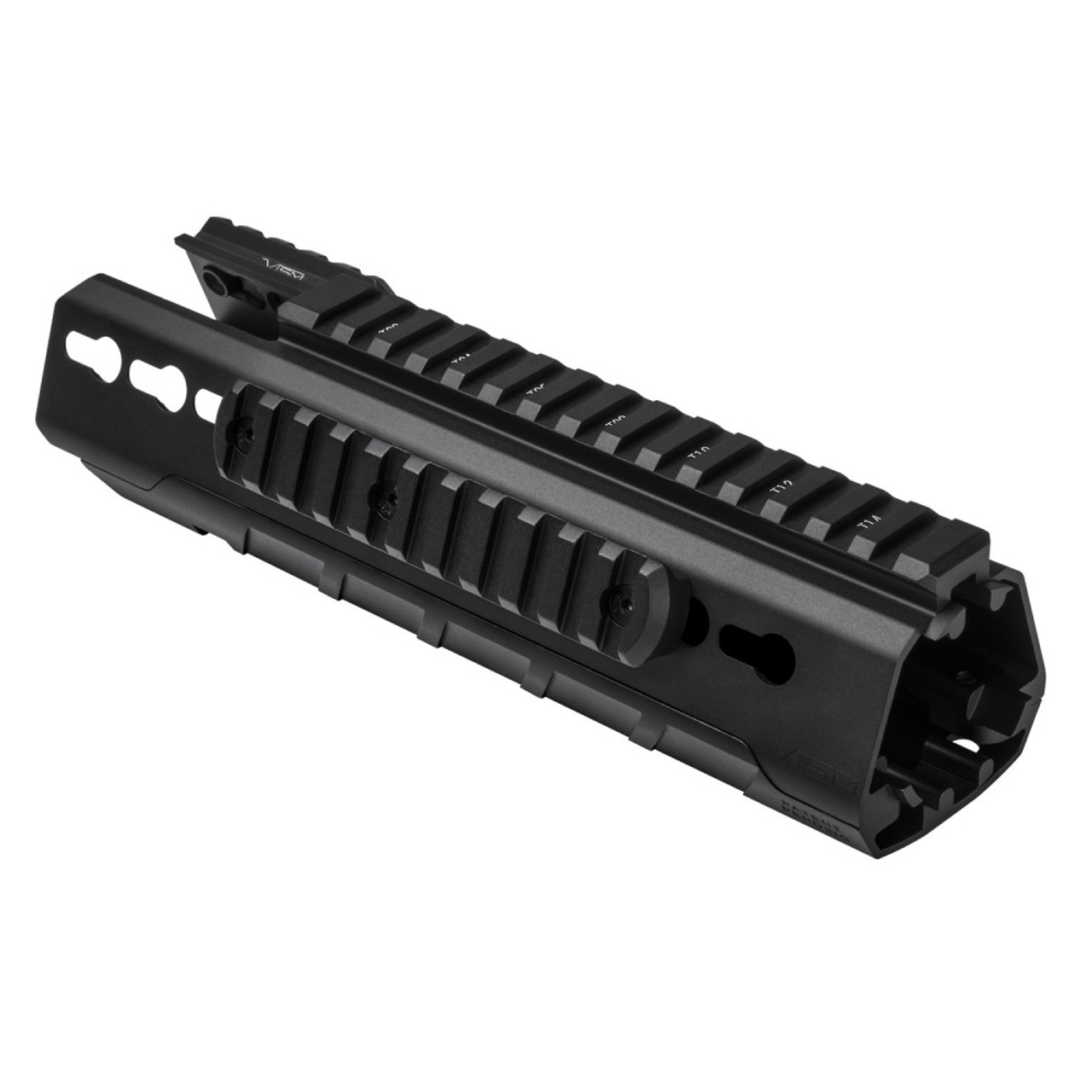 NcSTAR VMARTKMC 223/556 Triangle Keymod Handguard/ Two Piece/ Drop In Fit/ Carbine Length