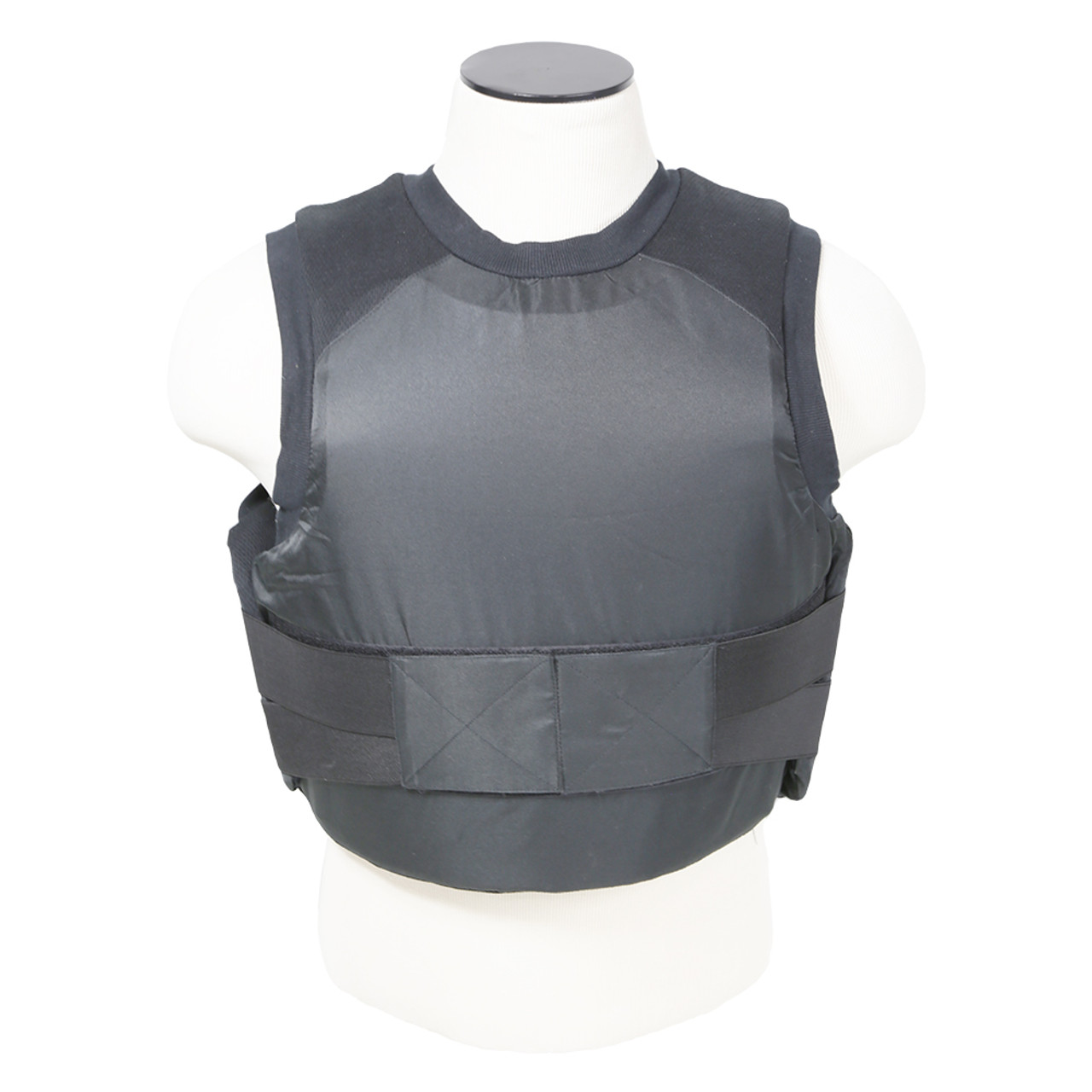 Vism BSI3AVB  Black Concealed Carrier Vest With Two Level Iiia Ballistic Butterfly Panels
