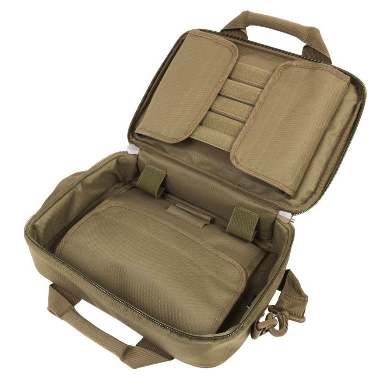 NcStar NcSTAR CPDX2971T Padded Double Pistol Range Bag w/Double Stack Magazine Pouches 