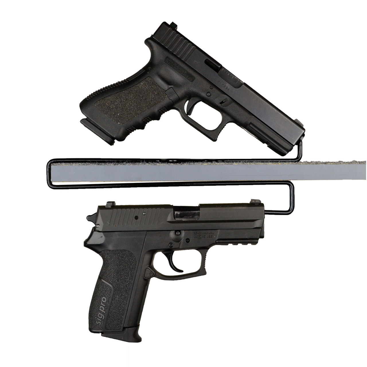 Gun Storage Solutions OUHH2 Over Under Handgun Hangers 2pk