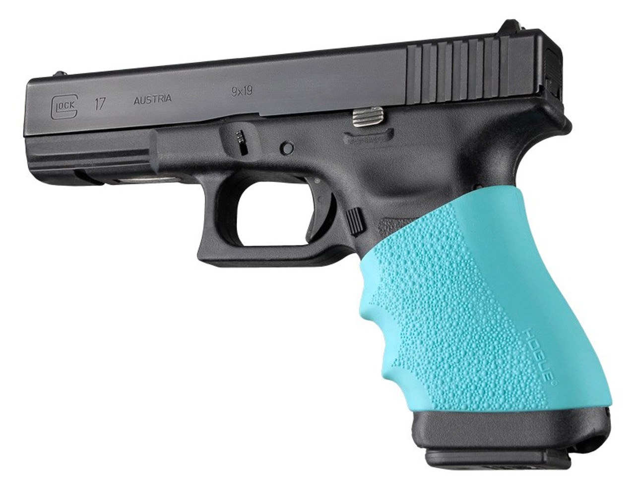 Hogue 17004 HandAll Full Size Grip Sleeve Aqua