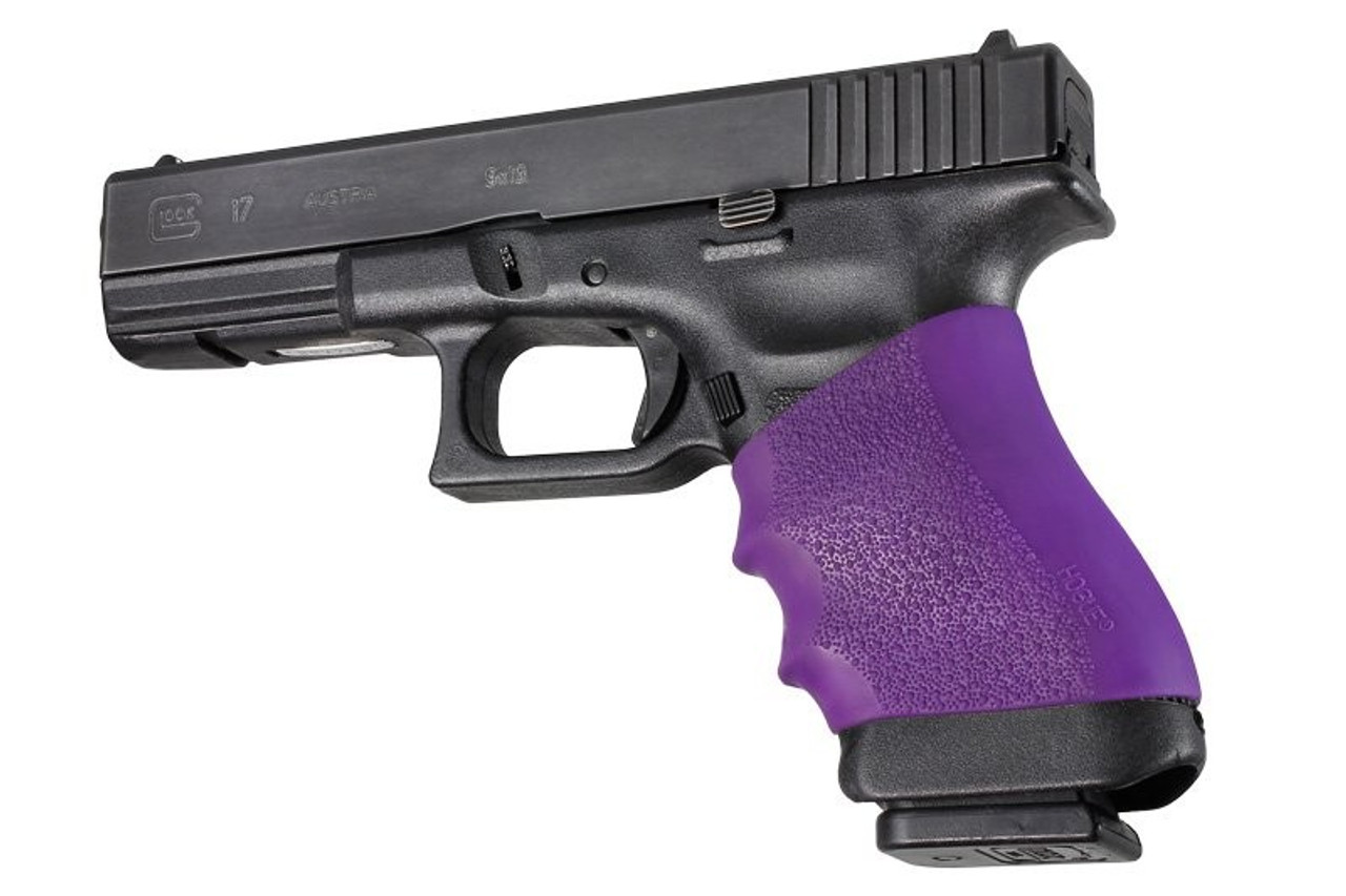 Hogue 17006 HandAll Full Size Grip Sleeve Purple