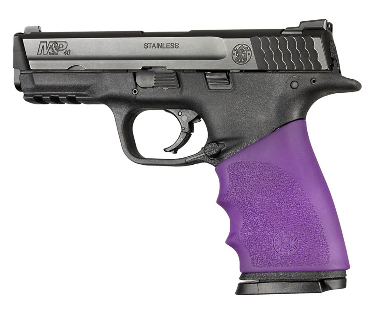 Hogue 17406 HandAll Hybrid S&W M&P 9MM, 40S&W, 357SIG Grip Sleeve Purple