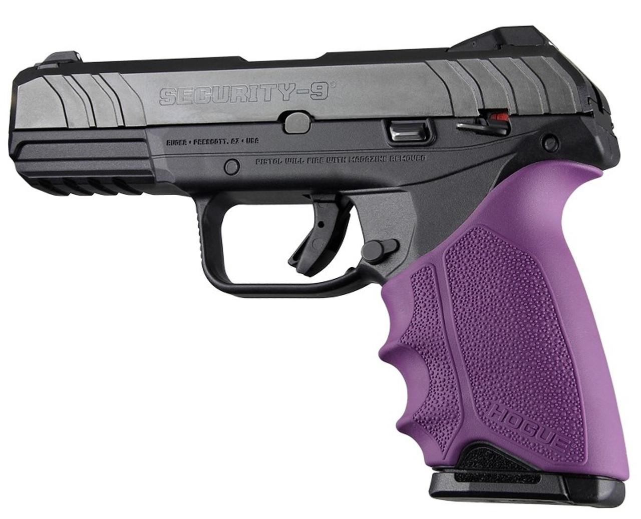 Hogue 17706 HandAll Beavertail Grip Sleeve Ruger Security 9 Purple