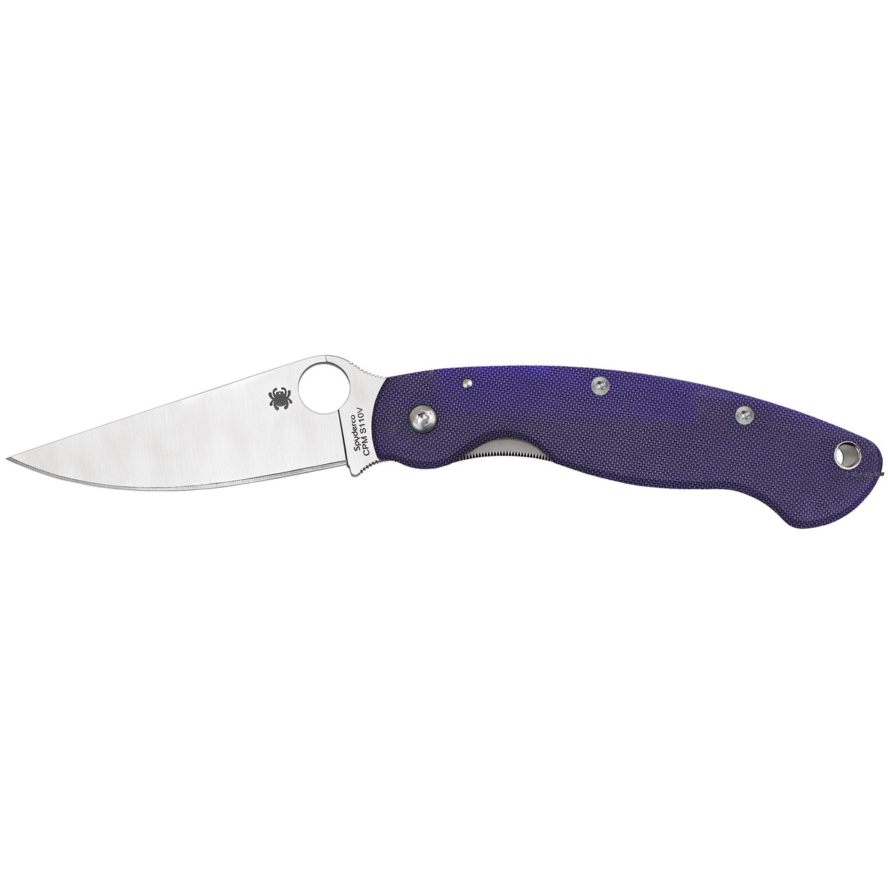 Spyderco C36GPDBL Military Model G-10 Blue