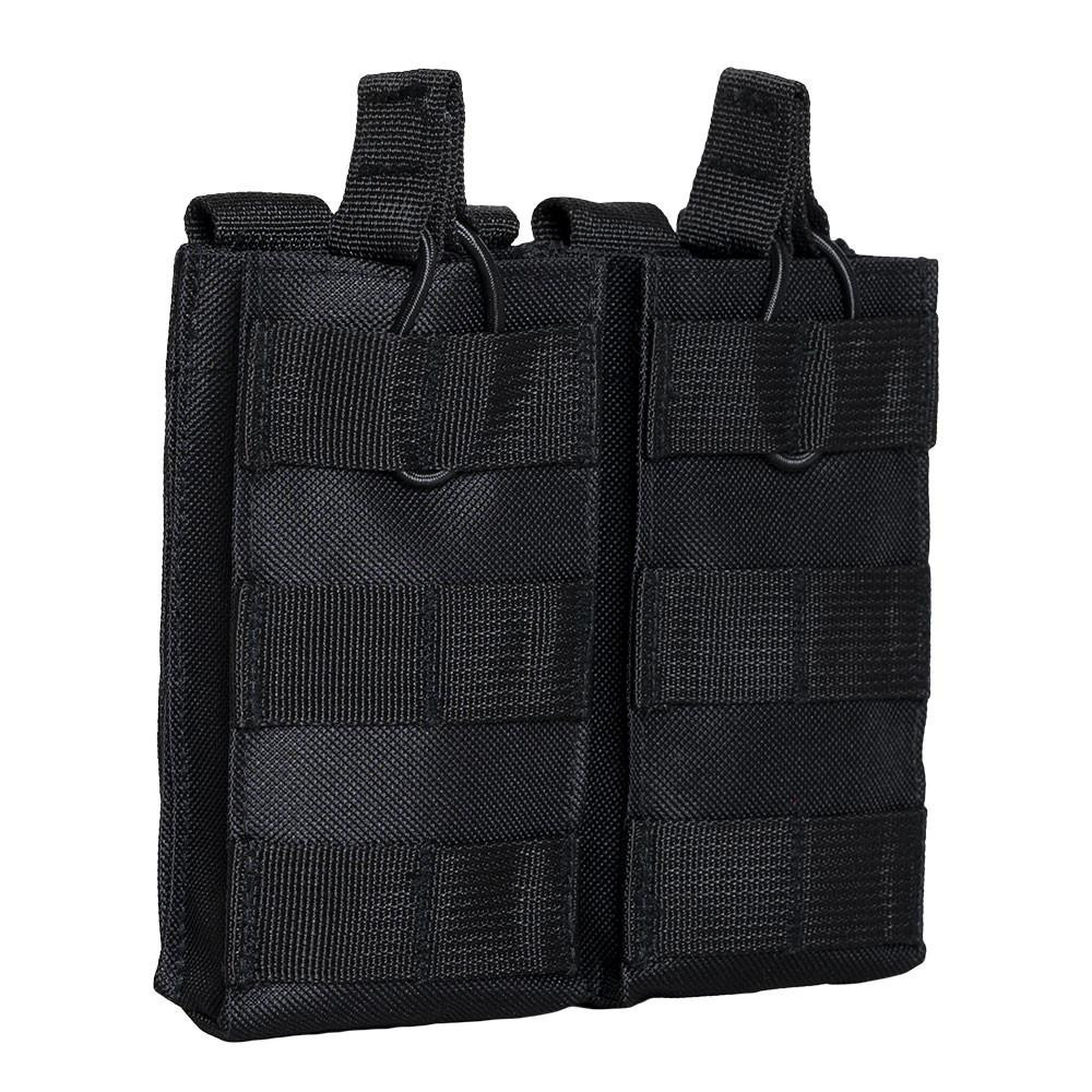 NcStar CVAR2MP3040B NcSTAR CVAR2MP3040B MOLLE Double Mag Pouch Holds 2 223/556 30 Round Magazines CVAR2MP3040B