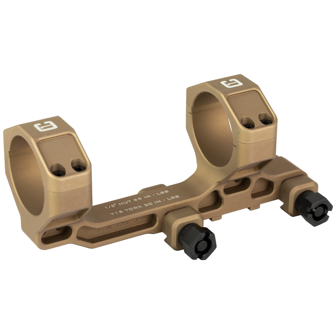 Badger Ordnance 154-340 Com Mount 34mm 1.54" Tan