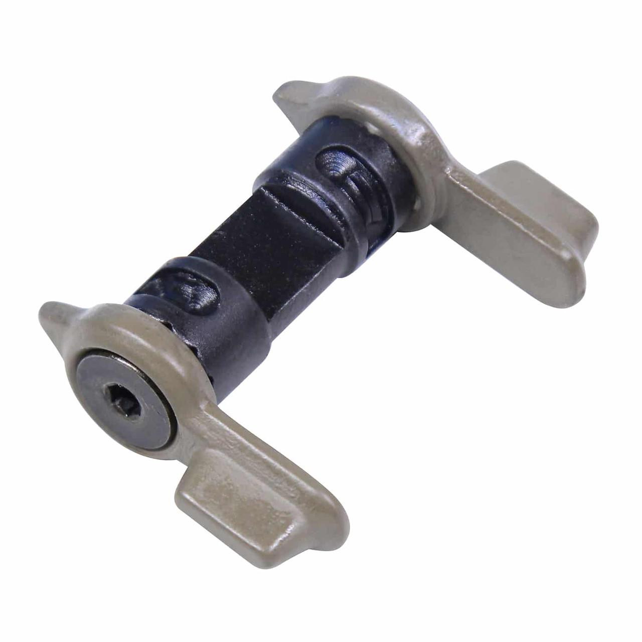  Guntec USA AMBI-STMD-FDE Multi Degree Short Throw Ambi Safety (Flat Dark Earth) 