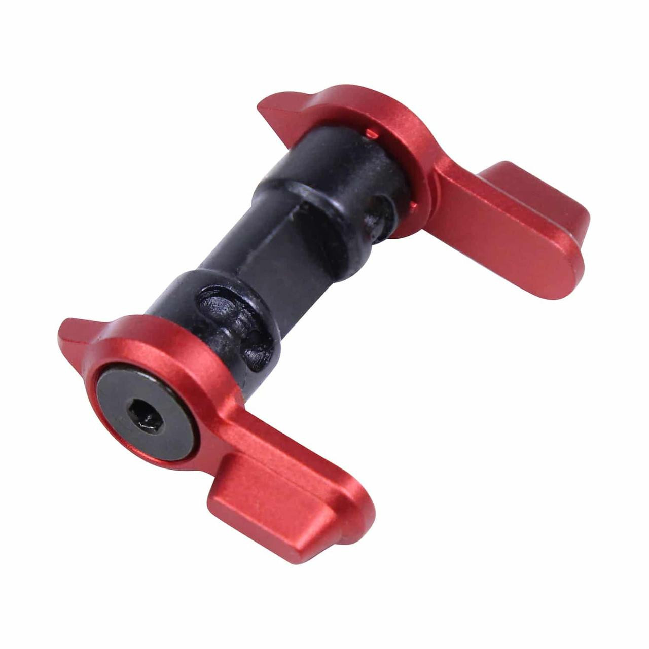 Guntec USA AMBI-STMD-RED Guntec USA AMBI-STMD-RED Multi Degree Short Throw Ambi Safety (Anodized Red) AMBI-STMD-RED