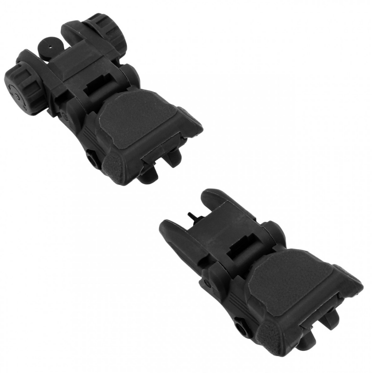 TacFire IS008B Same Plane Top Mounted Deployable Front & Rear Sight Set