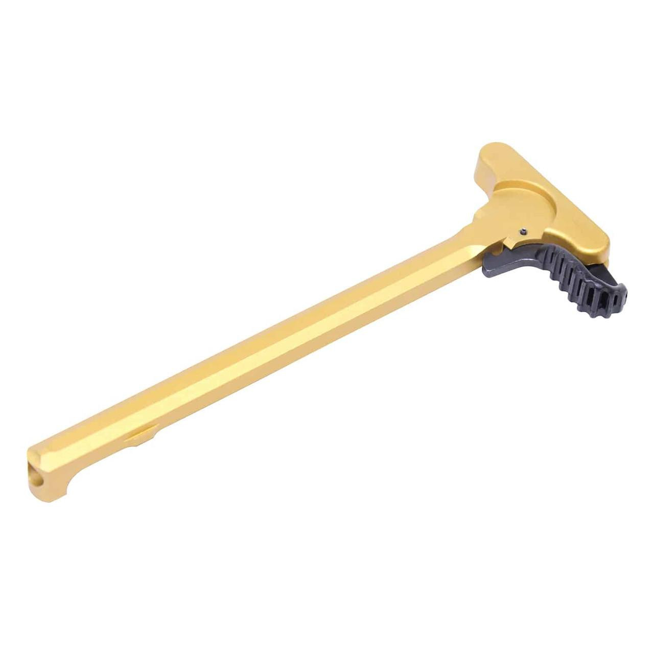 Guntec USA CHARGE-CL-GOLD Guntec USA CHARGE-CL-GOLD Charging Handle With Latch (Gen 2) (Anodized Gold) CHARGE-CL-GOLD
