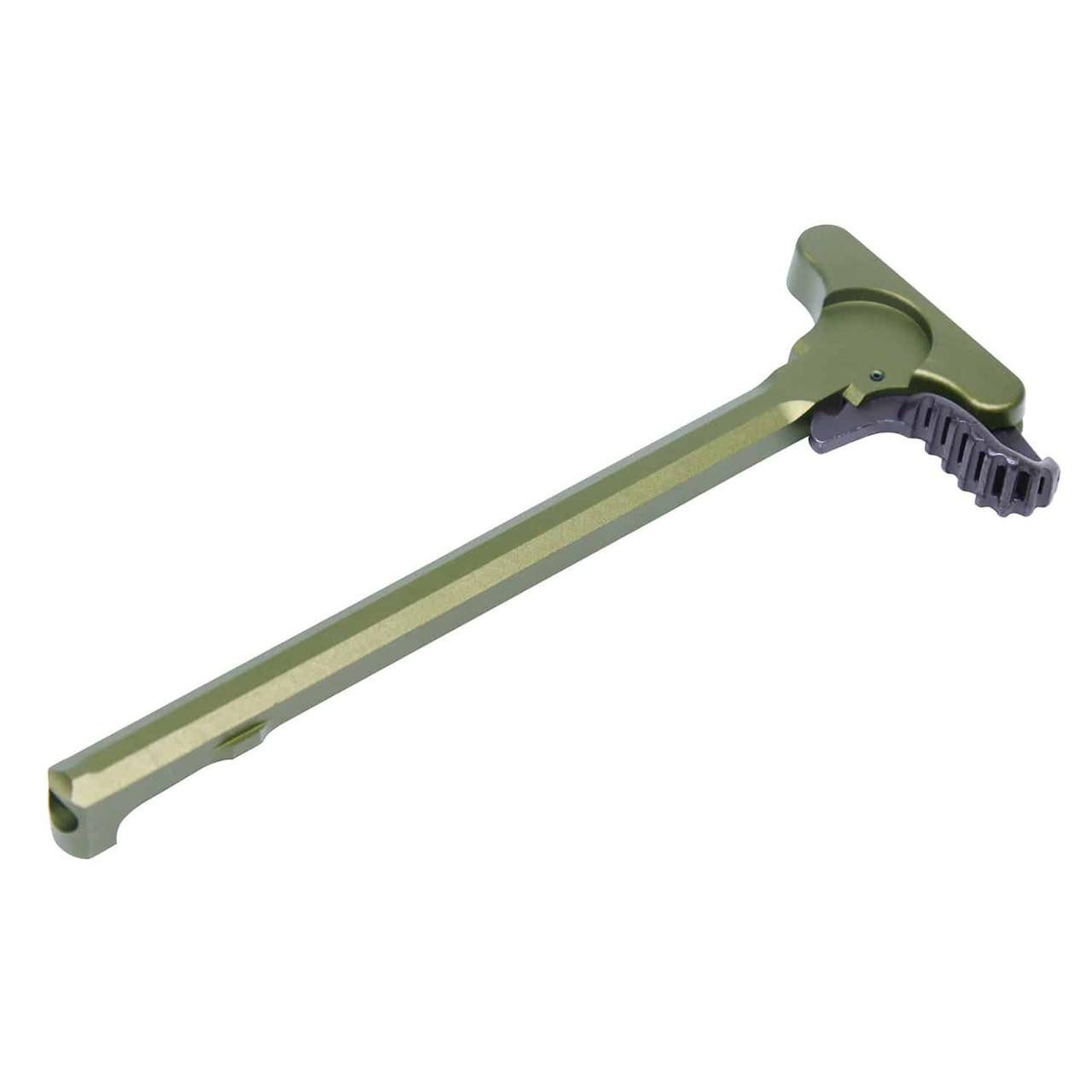 Guntec USA CHARGE-CL-GREEN Guntec USA CHARGE-CL-GREEN Charging Handle With Latch (Gen 2) (Anodized Green) CHARGE-CL-GREEN