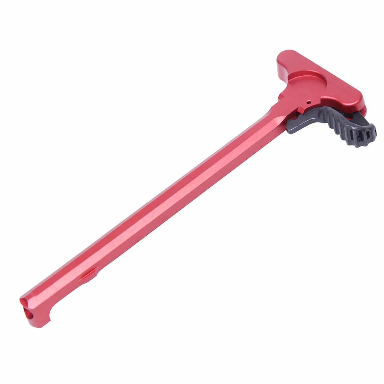  Guntec USA CHARGE-CL-RED Charging Handle With Latch (Gen 2) (Anodized Red) 