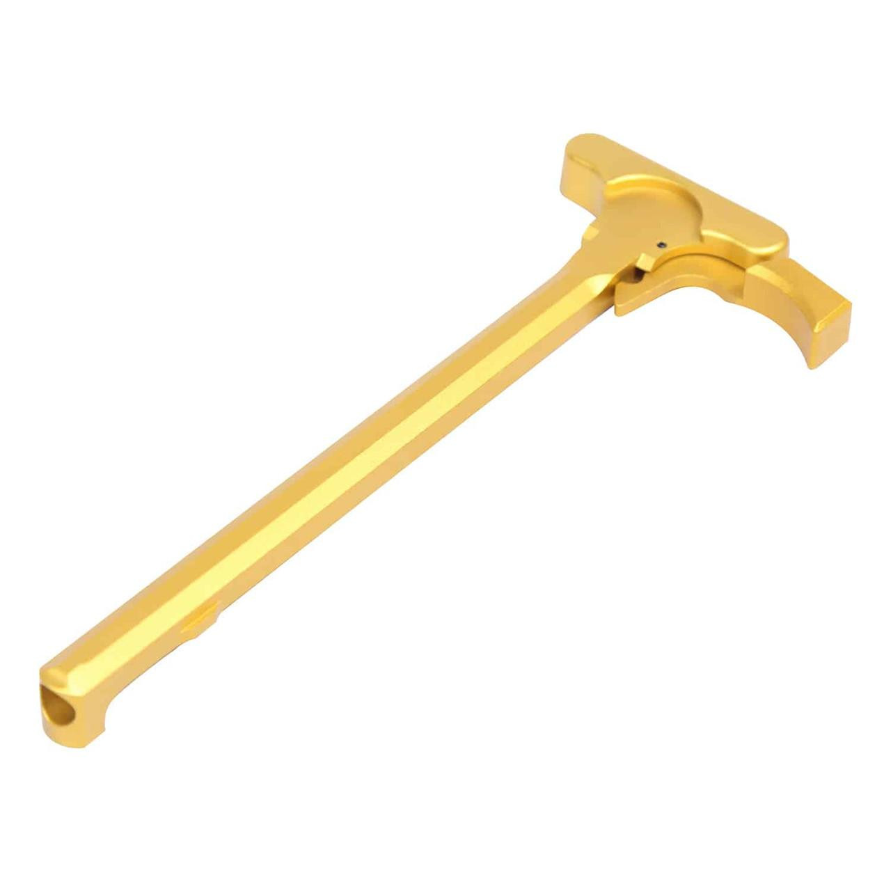 Guntec USA CHARGE-G5-GOLD Guntec USA CHARGE-G5-GOLD Charging Handle With Gen 5 Latch (Anodized Gold) CHARGE-G5-GOLD