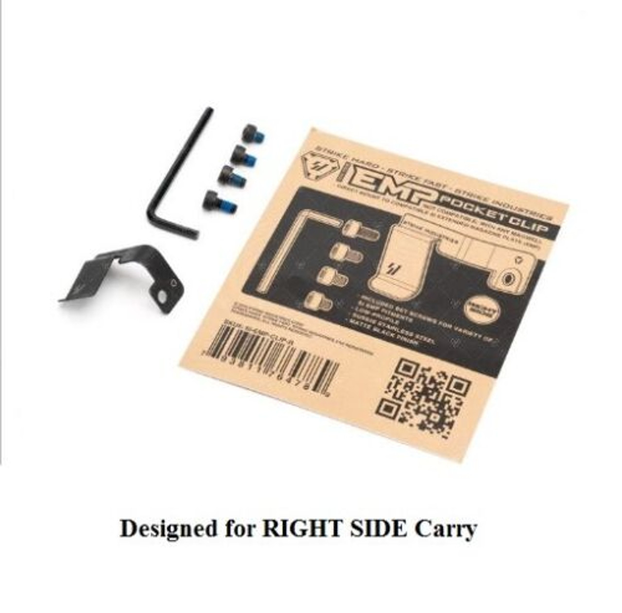 Strike Industries SI-EMP-CLIP-R Pocket Clip for right handed