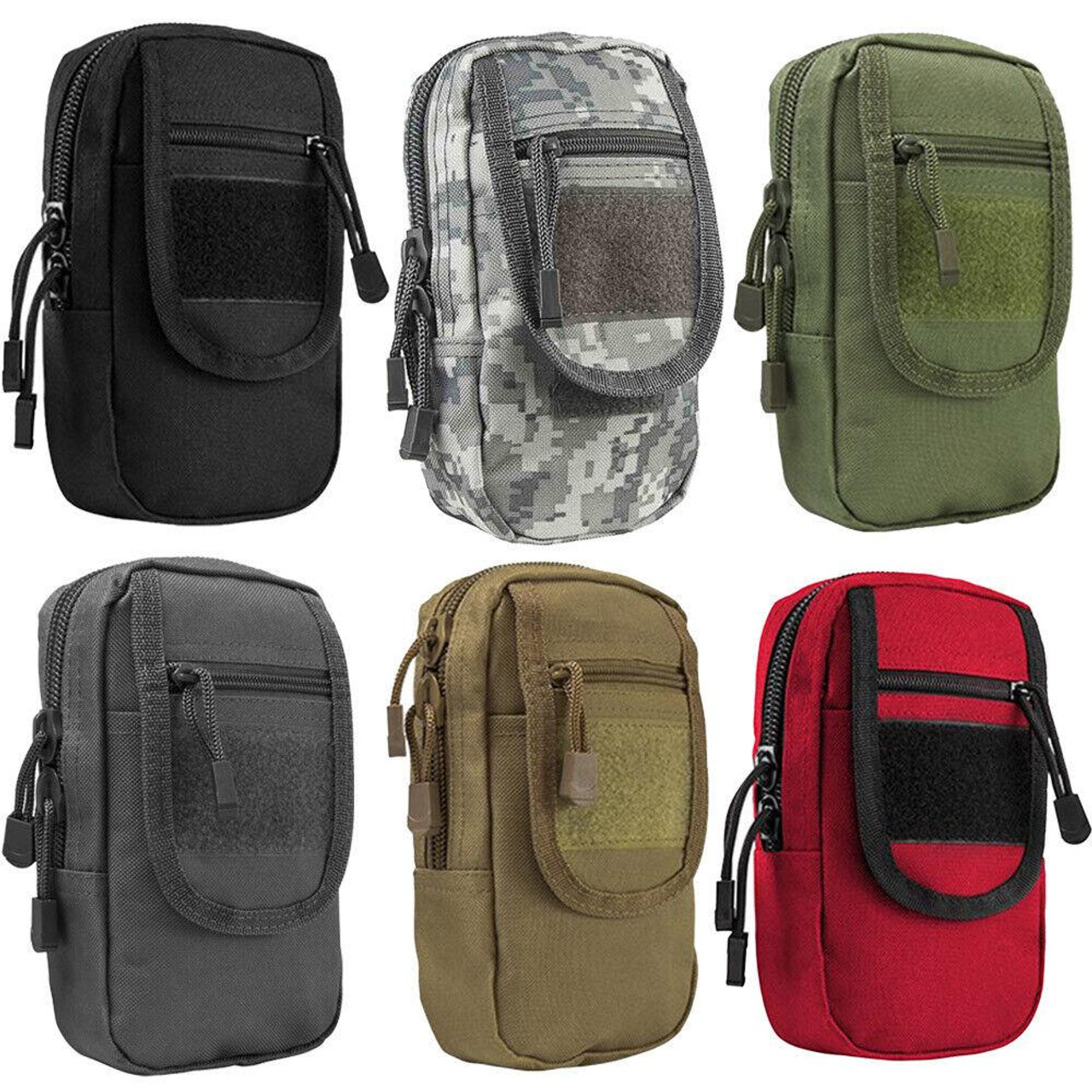 NcStar NcSTAR Tactical MOLLE Large Modular Utility Multi Purpose Pouch - 6 Colors 