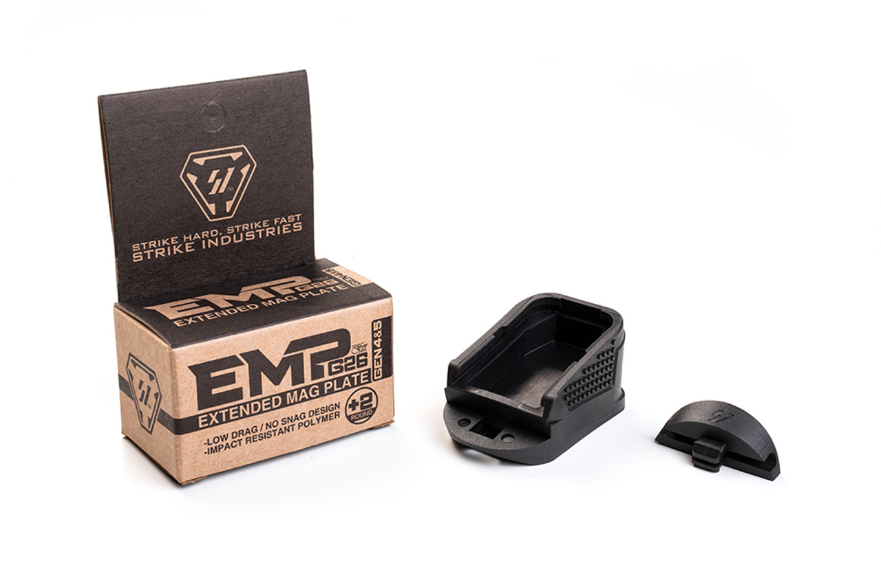 Strike Industries SI-EMP-G26-GEN4&5 Magazine Plate for Glock 26 Gen4&5