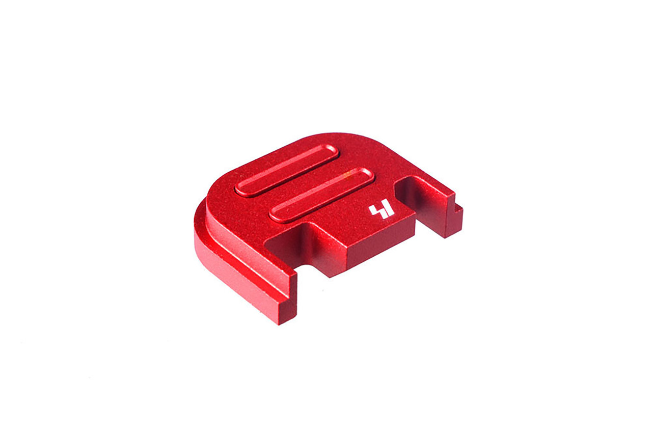 Strike Industries SI-GSP-V2-RED Slide plate for Glock V2 in Red