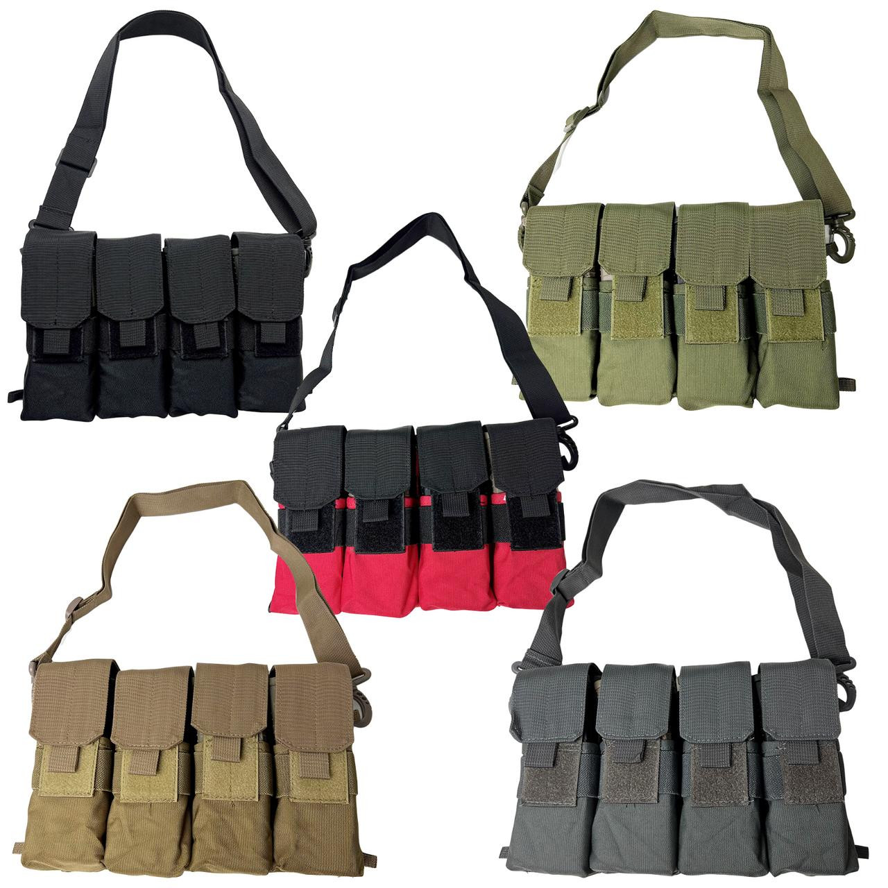 NcStar CVMARC3044 NcSTAR CVMARC3044 223/556 Mag Carrier and Pouch Holds 8 30 Round Magazines CVMARC3044