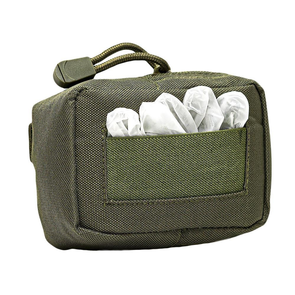 NcStar CVPPE3036G NcSTAR CVPPE3036G PPE Glove Pouch Dispenser fits MOLLE/PALS Compatible Gear CVPPE3036G
