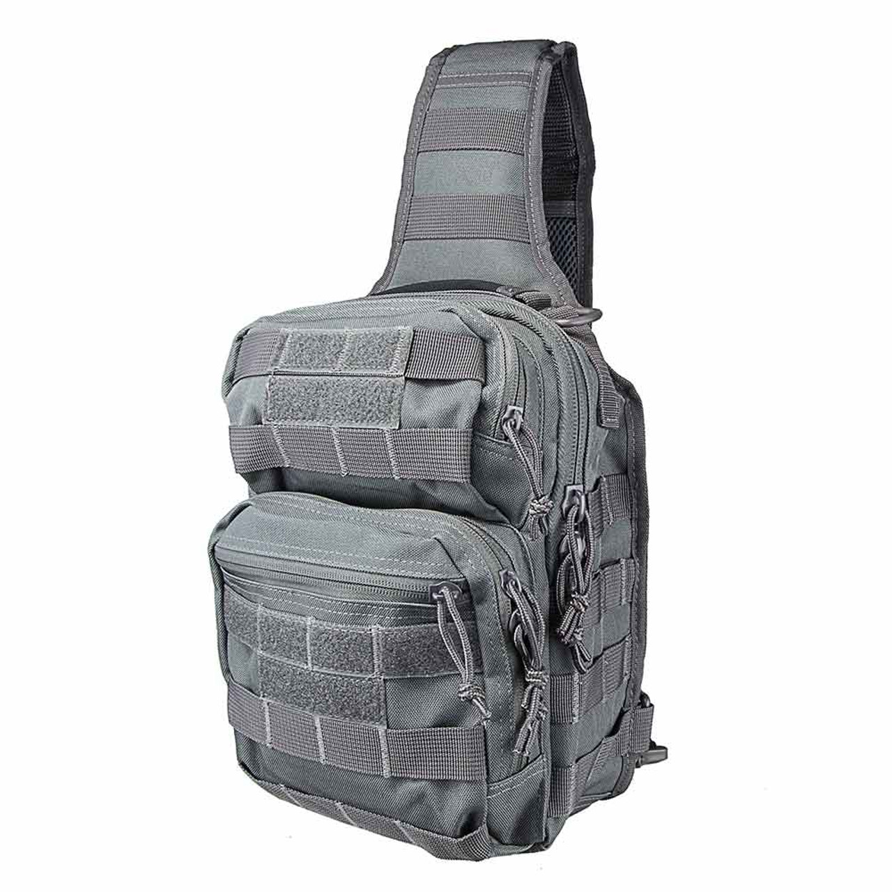 NcStar CVSUB3025U Tactical Sling Chest Pack Shoulder Bag Outdoor Hiking Travel Backpack