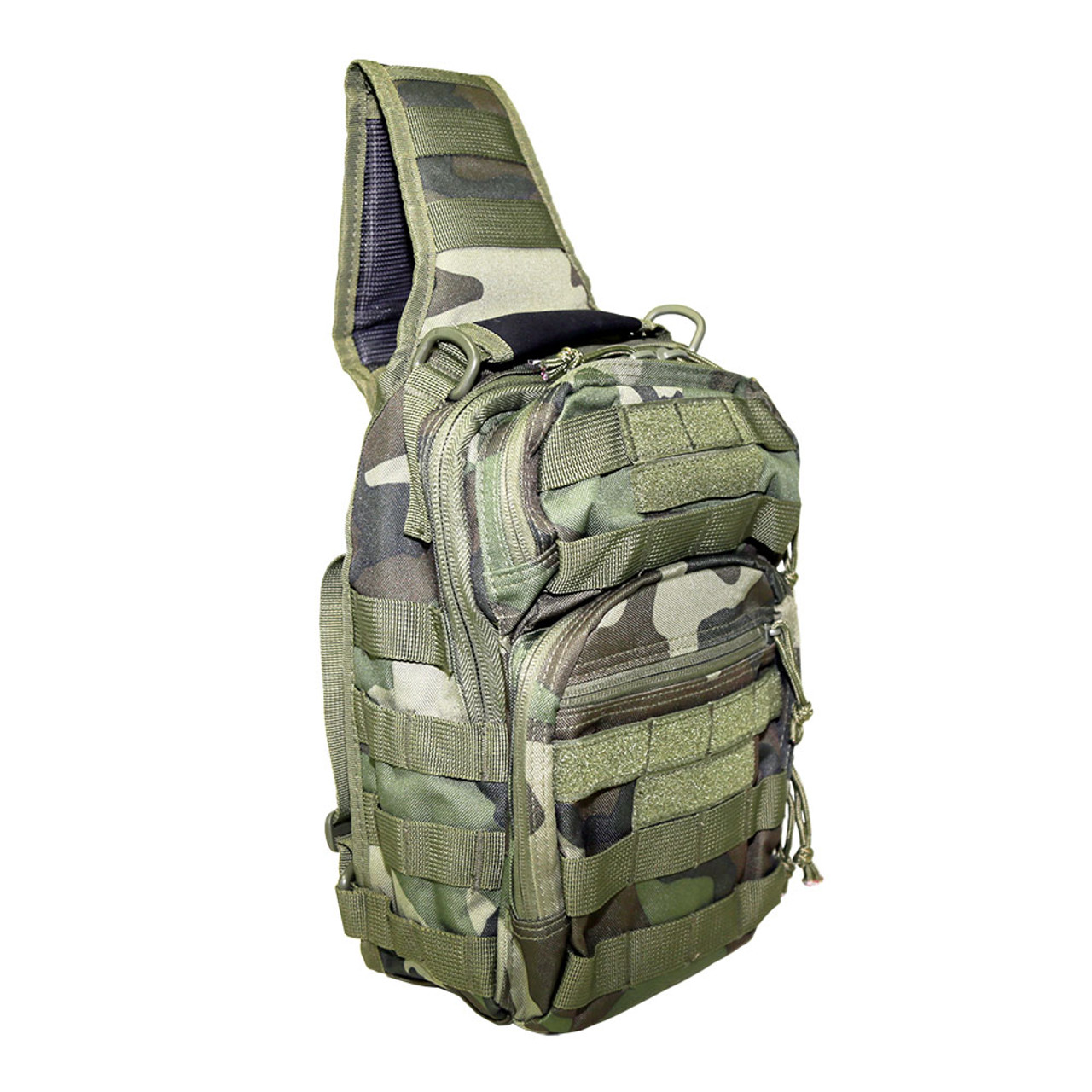 NcStar CVSUB3025WC Tactical Sling Chest Pack Shoulder Bag Outdoor Hiking Travel Backpack