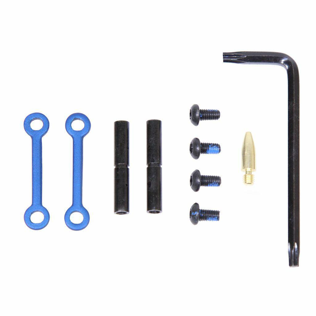 Guntec USA GT-ARP-BLUE Complete Anti-Rotation Trigger/Hammer Pin Set (Anodized Blue)